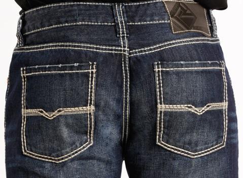 ROCK & ROLL DENIM Regular Fit Pistol Straight Leg Jeans