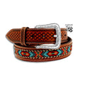 “ Carlos “ | Nocona Mens Belt Aztec Western Belt N210002102