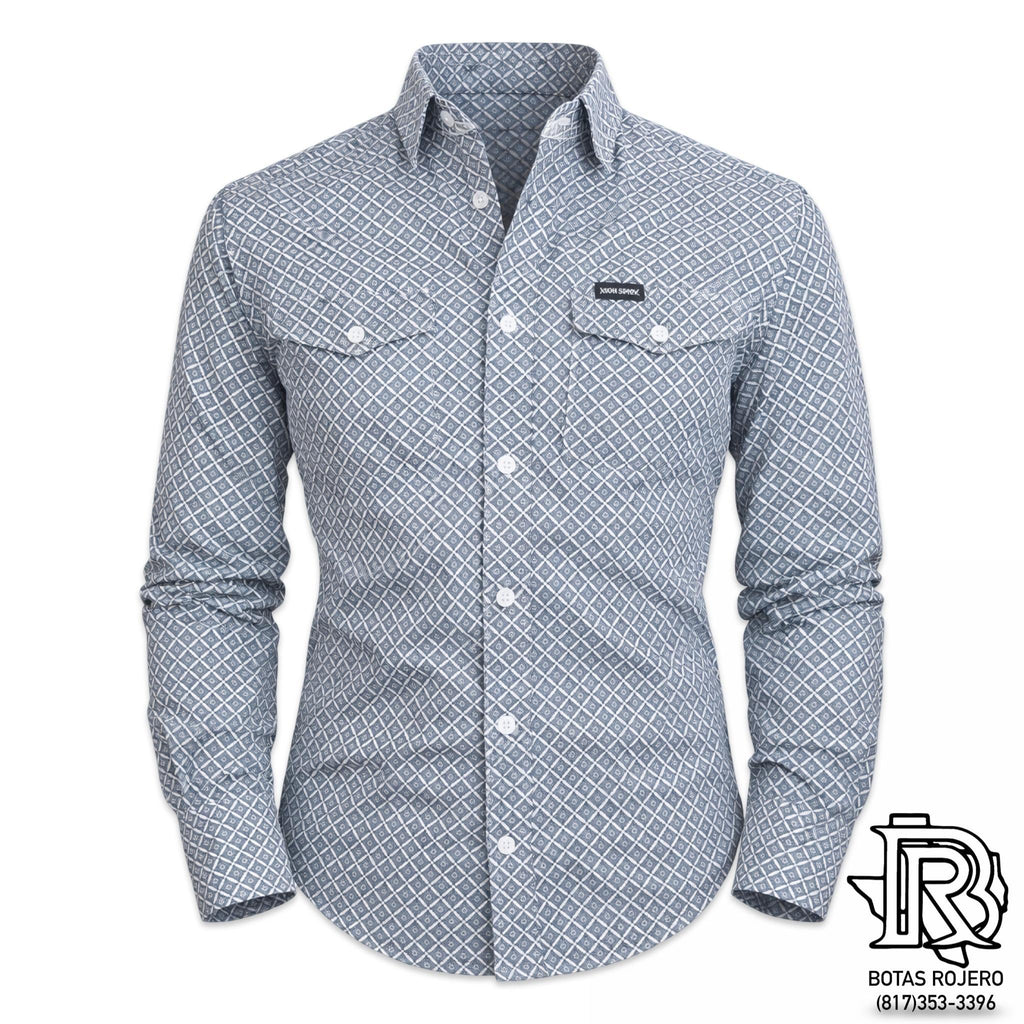 G02 | LONG SLEEVE | IRON SPUR | BUTTON DOWN