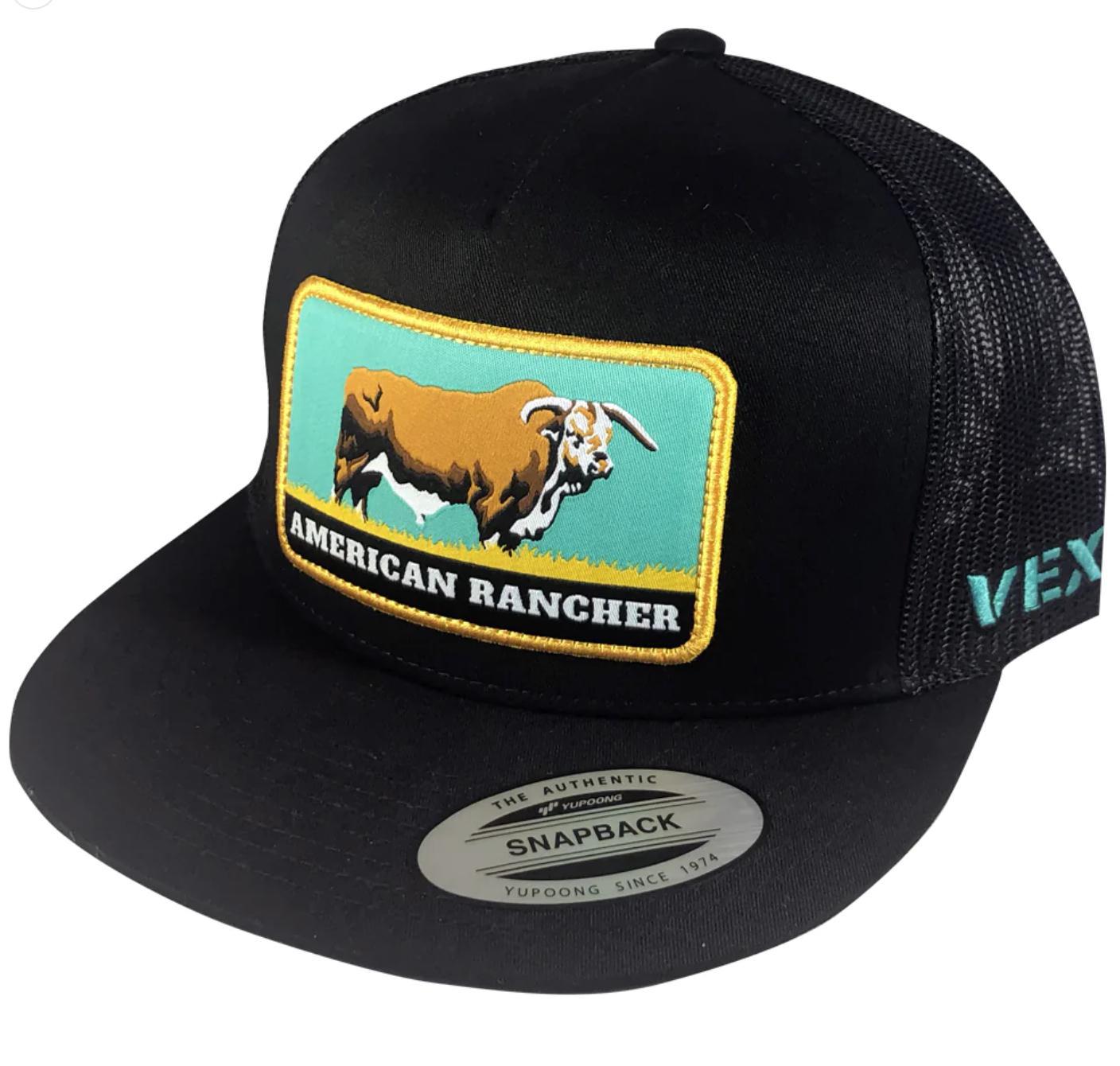 ‘’LUKA’’ VEXIL AMERICAN RANCHER BRAFOR BLACK CAP