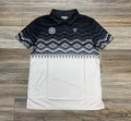 ‘’NICK’’ MENS ROCK & ROLL BLACK PRINTED POLO | BM51T07285