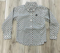 CINCH TODDLERS LONG SLEEVE CREAM SHIRT | MTW7061405