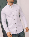 MEN’S PLATINI WHITE WESTERN SHIRT |CTL9259