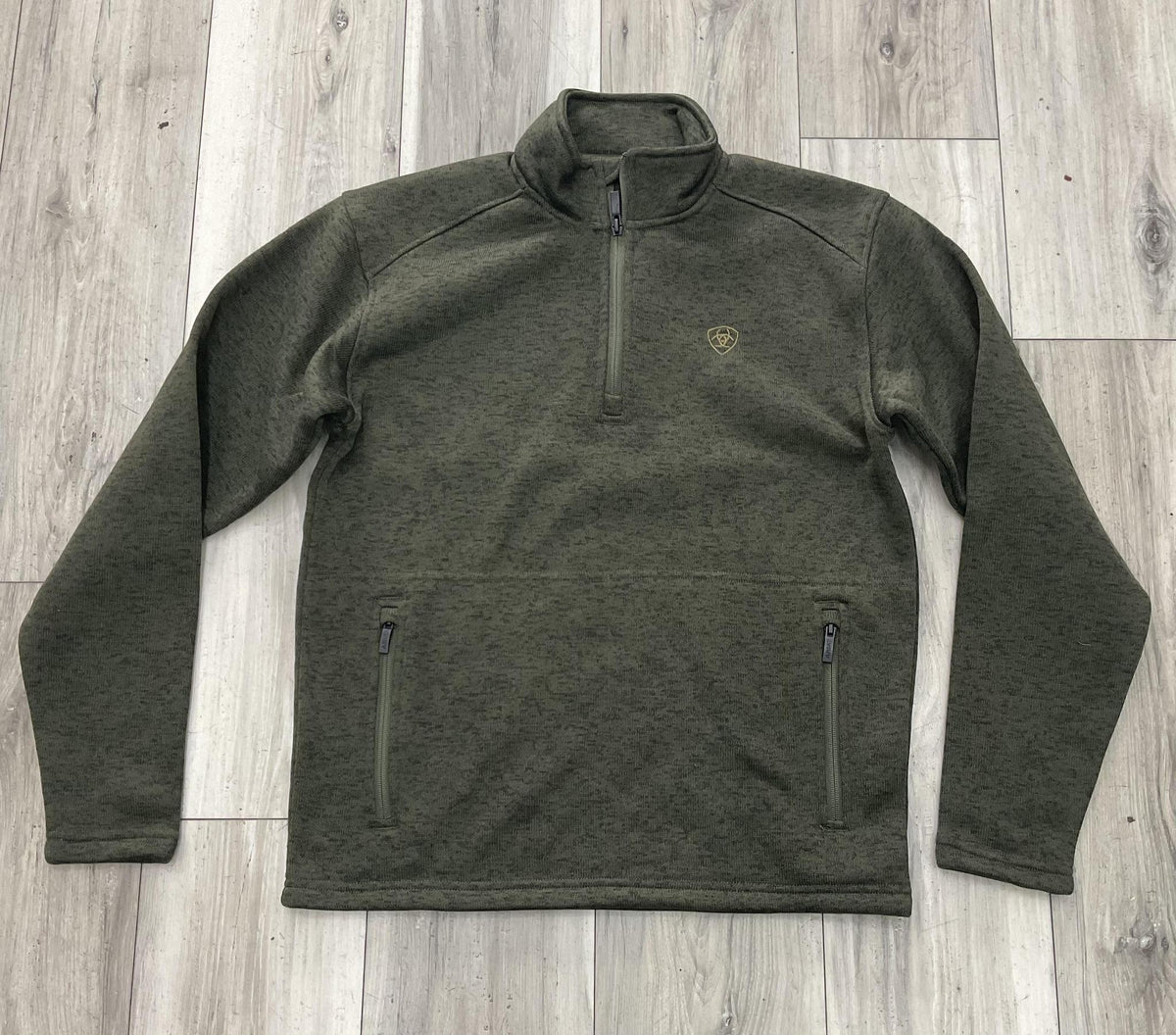 MEN’S ARIAT SWEATER 1/4 ZIPPER SWEATER 10079650