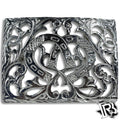 BELT BUCKLE ‘’HORSE SHOE’’ | METAL TOOLED WESTERN COWBOY DESIGN