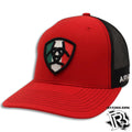 ARIAT MENS SNAPBACK 112 MEXICAN FLAG PATCH RED A300011704