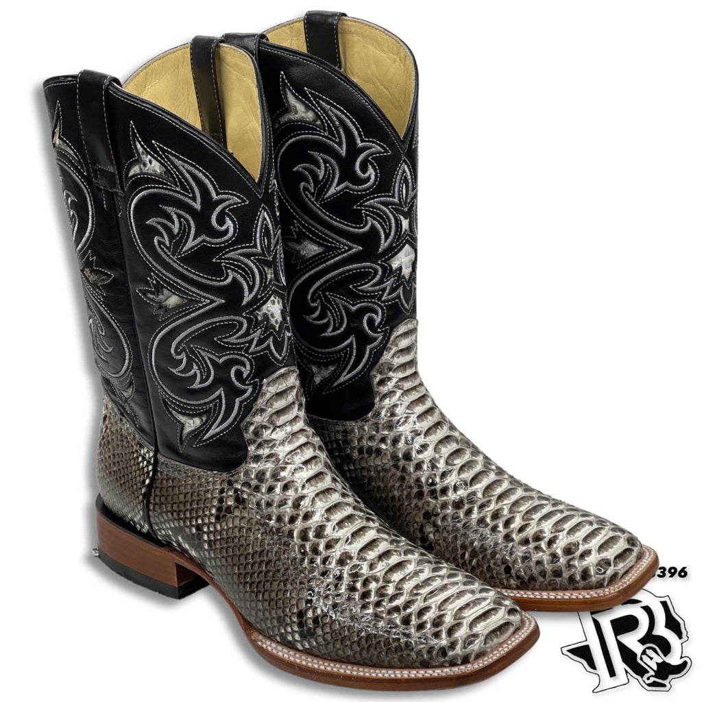 ORIGINAL PYTHON SNAKE | SQUARE TOE MEN BOOTS STYLE #1010