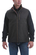 CINCH MENS VEST BROWN MWV1515004