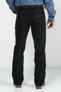 STRAIGHT LEG MEN'S CINCH JEANS BLACK JEANS MB98034012 SILVER LABEL