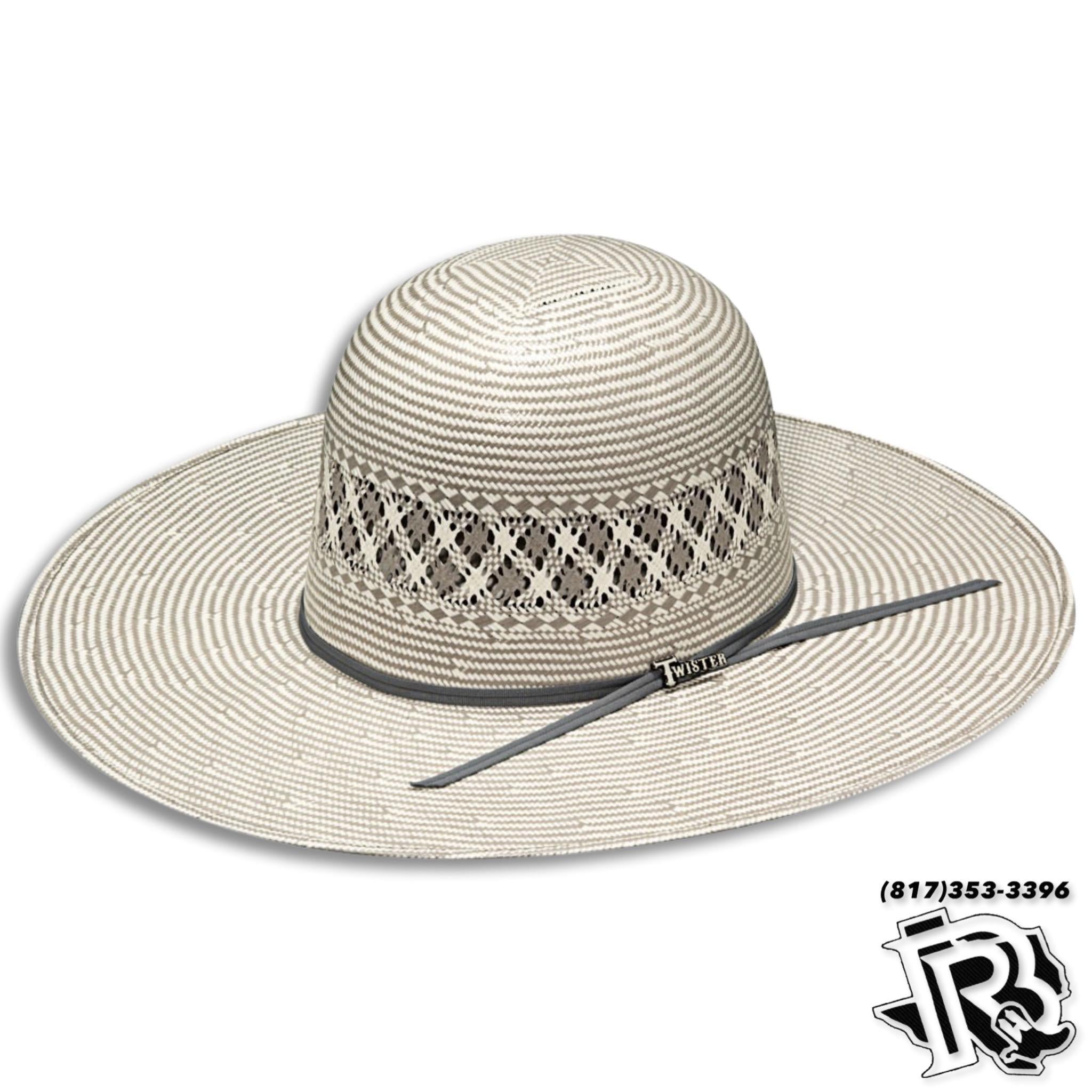 “ Jason “ | STRAW TWISTER OPEN CROWN HAT T73256