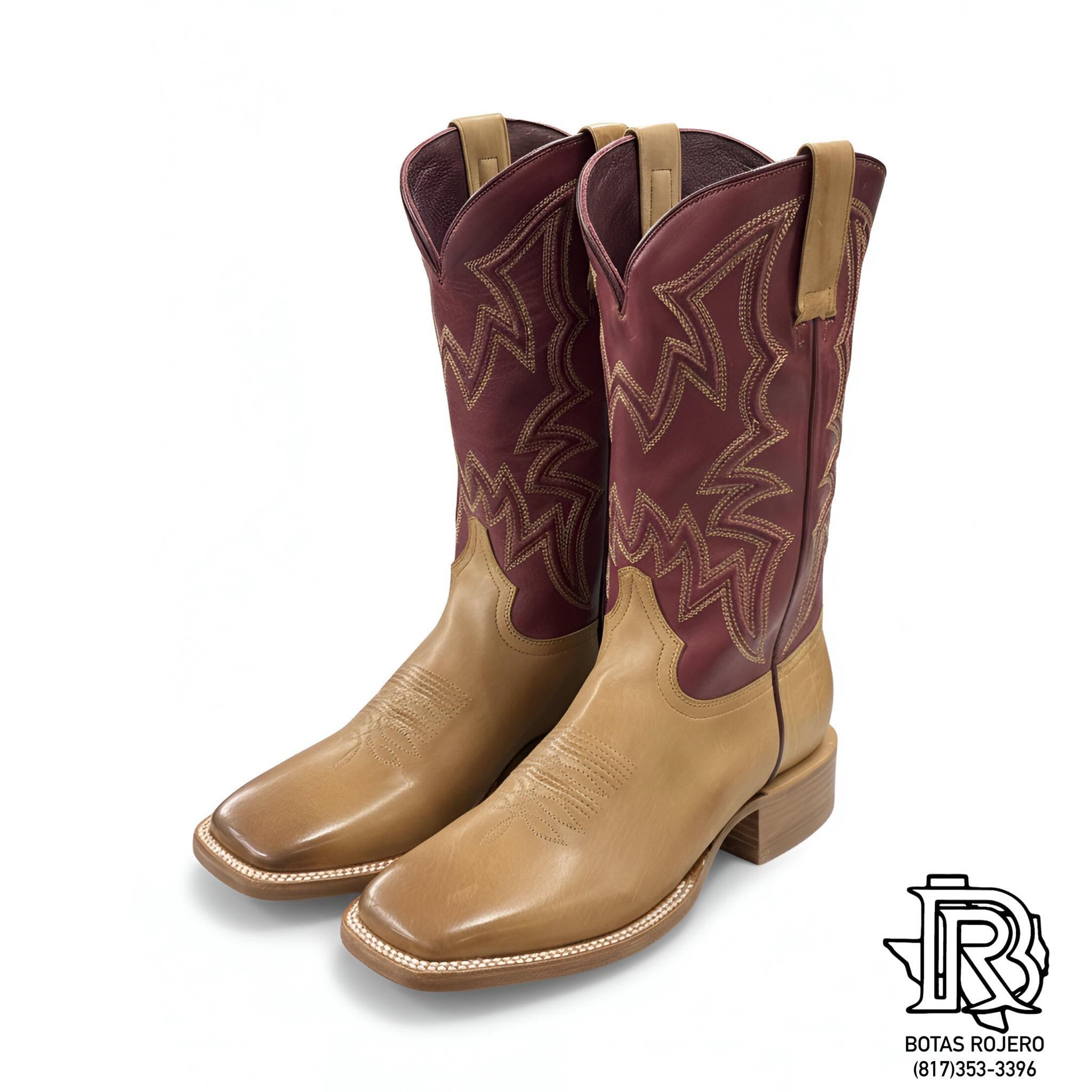 “ CASEY GOLD “ | IRON SPUR ™️ WESTERN SQUARE TOE BOOTS