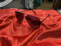 HECTOR POLARIZED MENS SUN GLASSES BLACK & SILVER