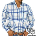 ‘’THE COLT ’’ IRON SPUR SHIRT MEN’S PLAID WESTERN LONG SLEEVE SHIRT