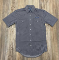 ‘’GEO’’ MEN’S PANHANDLE NAVY SHORT SLEEE SHIRT |RMN3S06545