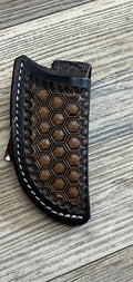 ‘’AARON ’’ TOOLED KNIFE SHEATH