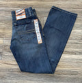 MENS CINCH IAN MID RISE SLIM BOOTCUT JEANS IAN ORANGE LABEL