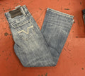 BOYS BEIGE LEATHER V MEDIUM VINTAGE JEANS ROCK & ROLL | RRBD0BR0LE