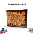 “ TRAVIS “ | IRON SPUR WESTERN CO BI-FOLD WESTERN WALLET HANDMADE