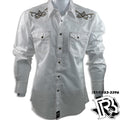 Wrangler | Men's Rock 47 Retro White Snap Western Shirt