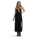 Wrangler Ladies Retro® Punchy Black Maxi Slip Dress| 112385450