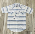 PANHANDLE MEN’S INDIGO SHORT SLEEVE SHIRT|PMN3S08151