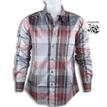 “ ANTHONY  “ | MEN LONG SLEEVE GREY SHIRT