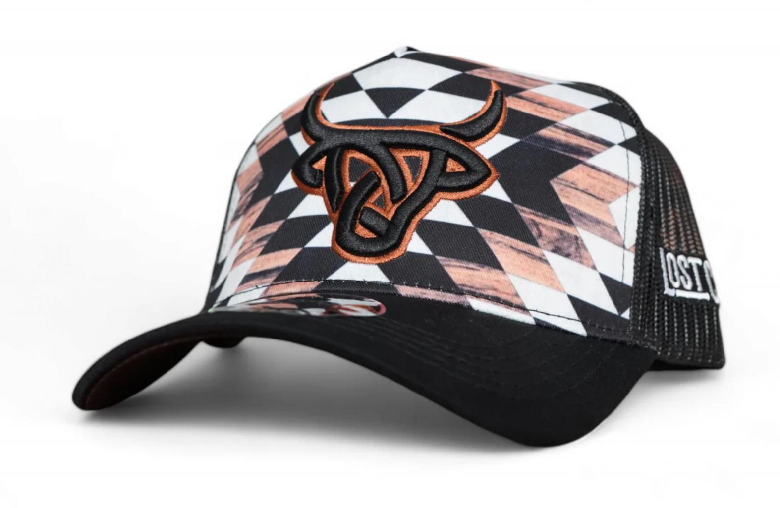 Rustic A-Frame Lost calf cap