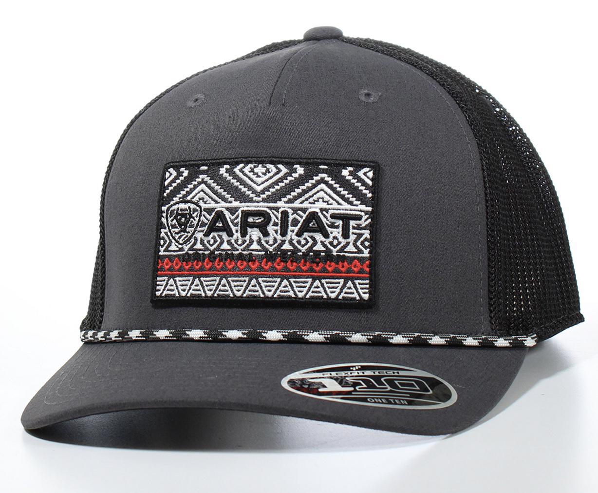 ARIAT SOUTHWESTER ROPE GRAY - HATS CAP - A300064906