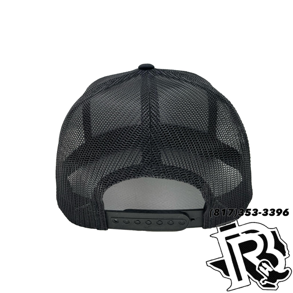 BR CAP | TOOLED LEATHER EDITION BLACK/BLACK