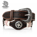 LONG STAR CONCH WESTERN BELT BY IRON SPUR 1.5 INCH WIDE