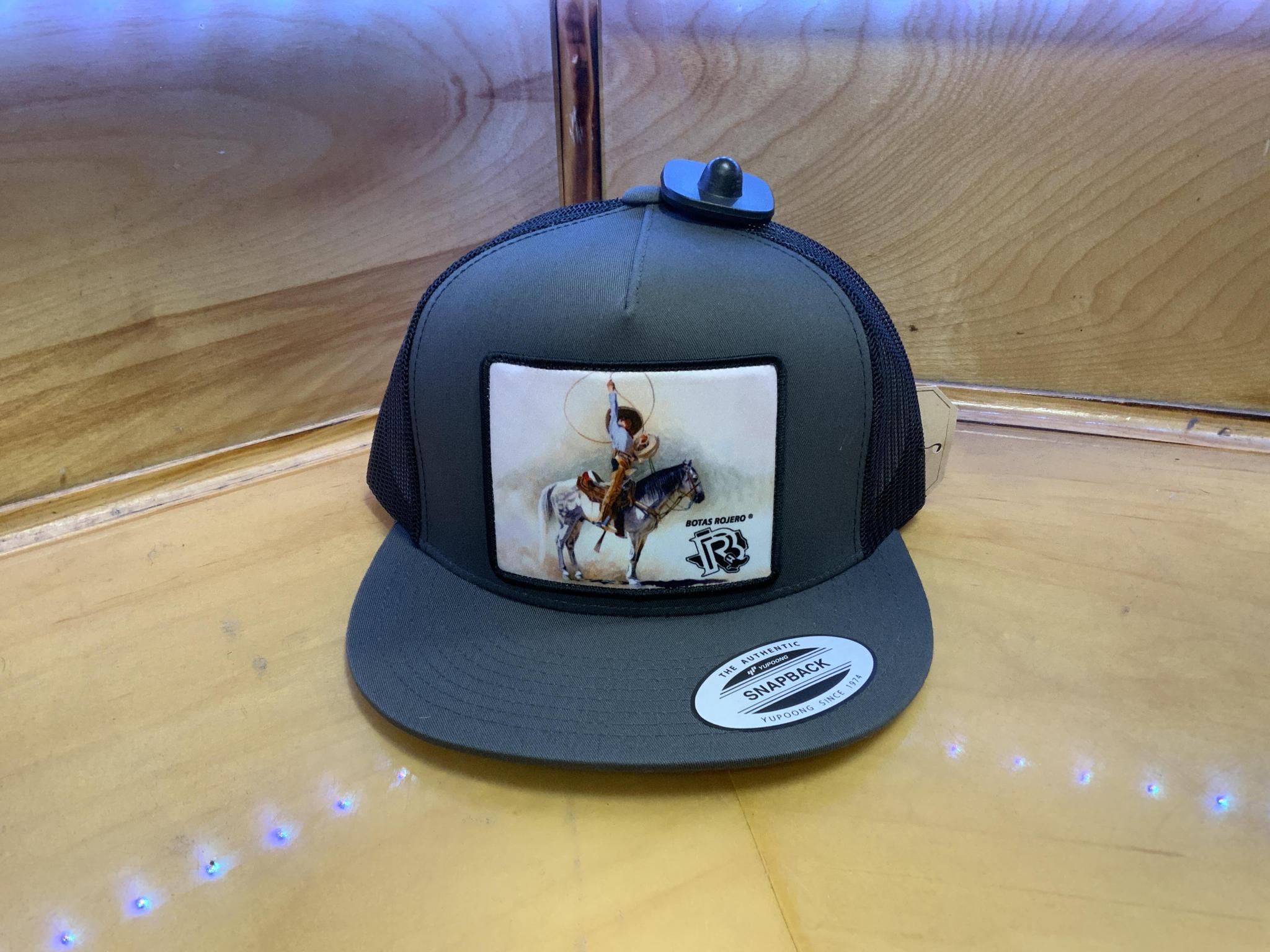 BR CHARRO DE CORAZON CHARCOAL CAP