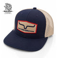 KIMES RANCH CAP NAVY / KAHKI  SNAP BACK