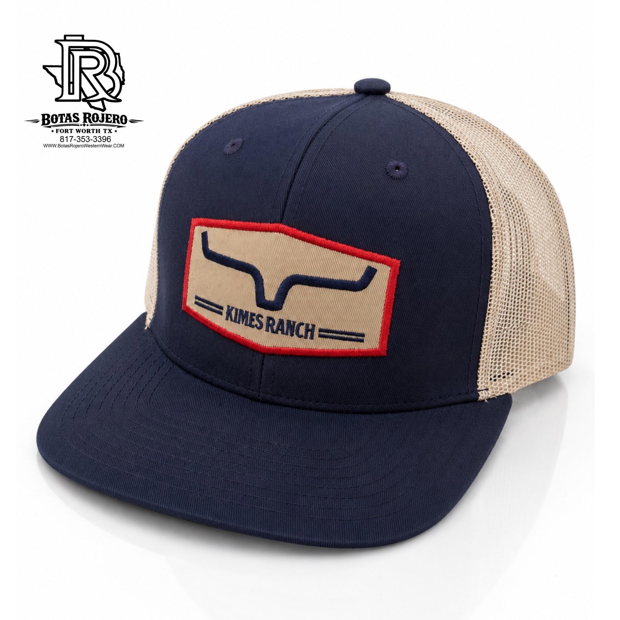 KIMES RANCH CAP NAVY / KAHKI  SNAP BACK