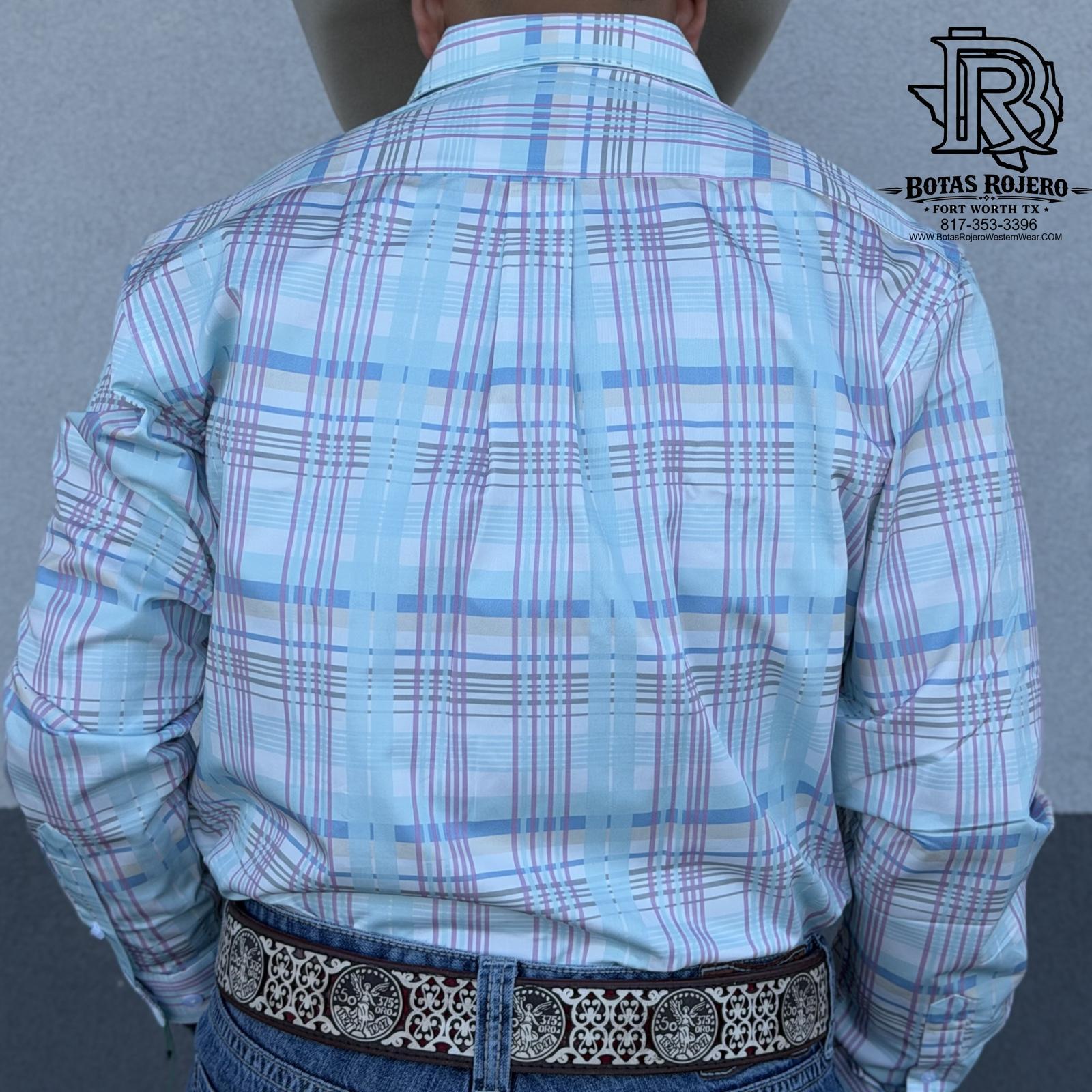 Rhett  | Iron Spur Men’s Western Long Sleeve  Shirt