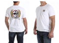CINCH MEN'S WHITE SHORT SLEEVE COTTON PRINT SHIRT