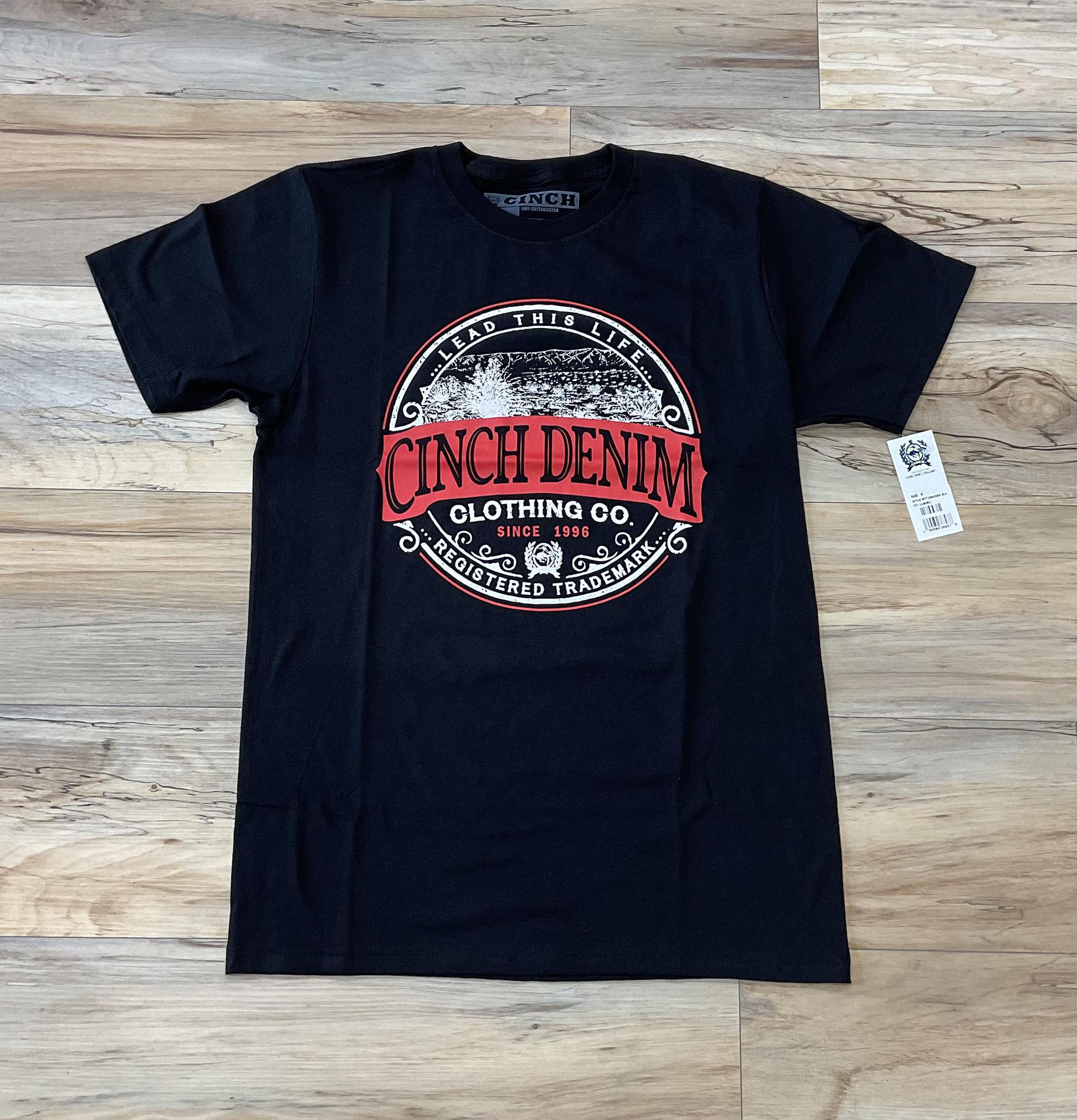 Mens tee black cinch | MTT1690559