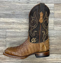 ‘’JONES’’ CAIMAN TAN ROUND TOE WESTERN WERE BOOTS |PRO5824