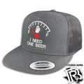 “ Beer Needed “ | BR CAP TRUCKER CAP CHARCOAL CHARCOAL