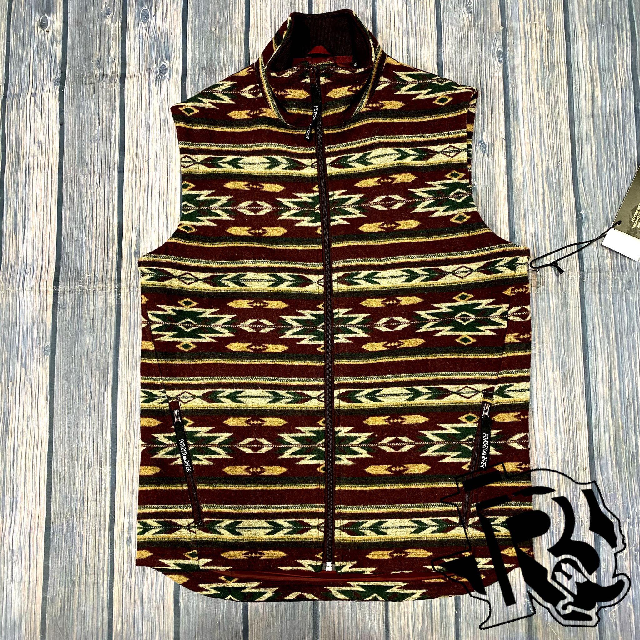 Powder River Outfitters Aztec Men Vest