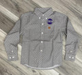 CINCH TODDLERS WHITE LONG SLEEVE SHIRT|MTW7061423