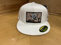 BR TOOLED LEATHER EDITION WHITE FITTED CAP