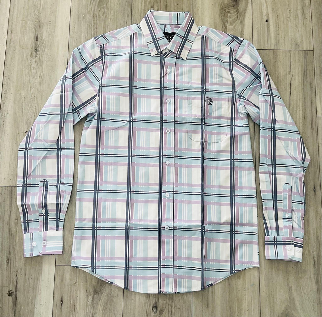 Travis| Iron Spur Men’s Western Long Sleeve  Shirt