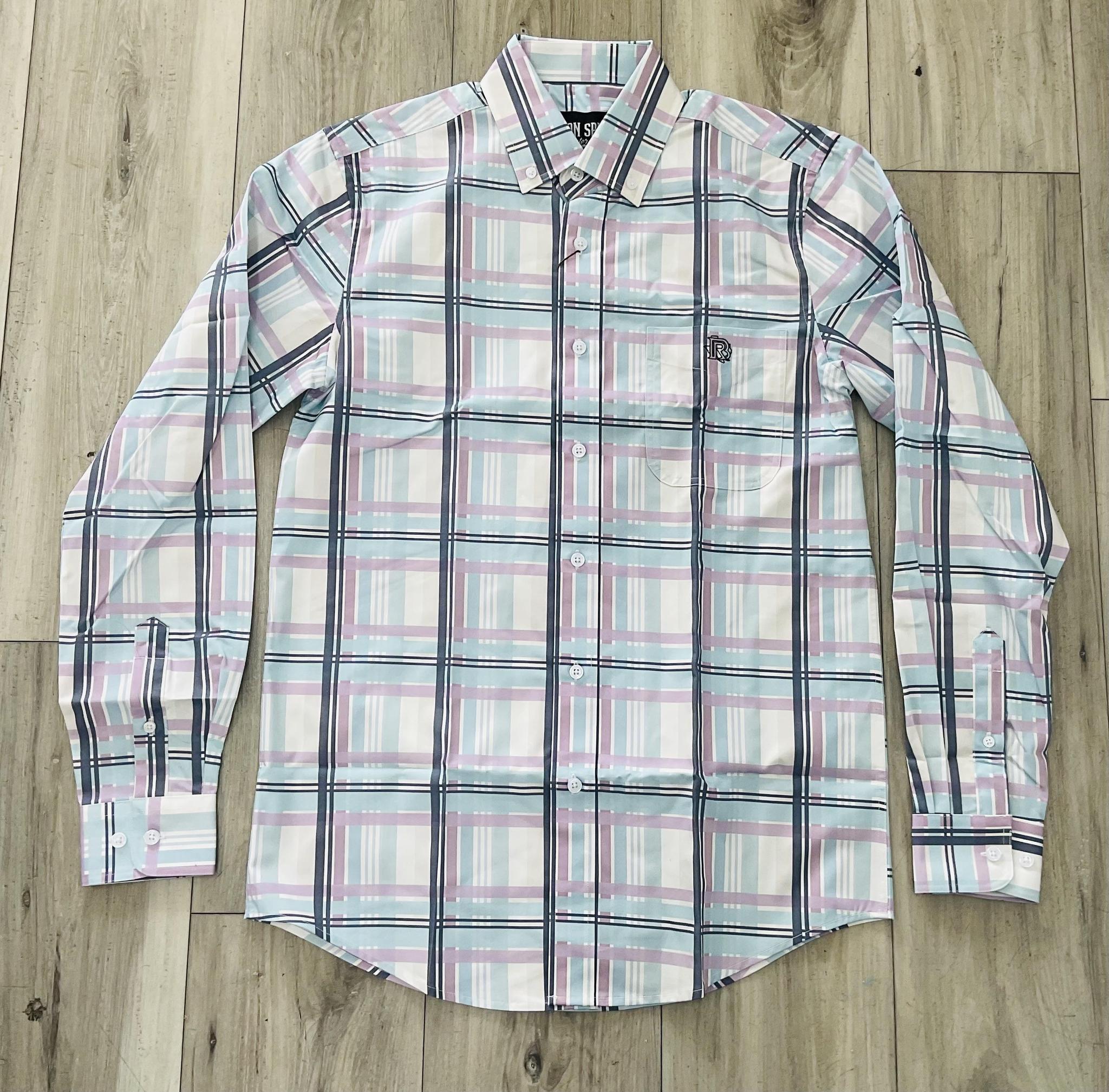 Travis| Iron Spur Men’s Western Long Sleeve  Shirt