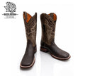 “ Anthony “ | SQUARE TOE BOOTS BROWN LEATHER