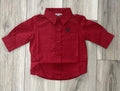 CINCH BOY’S INFANT RED LONG SLEEVE SHIRT |MTW7062435