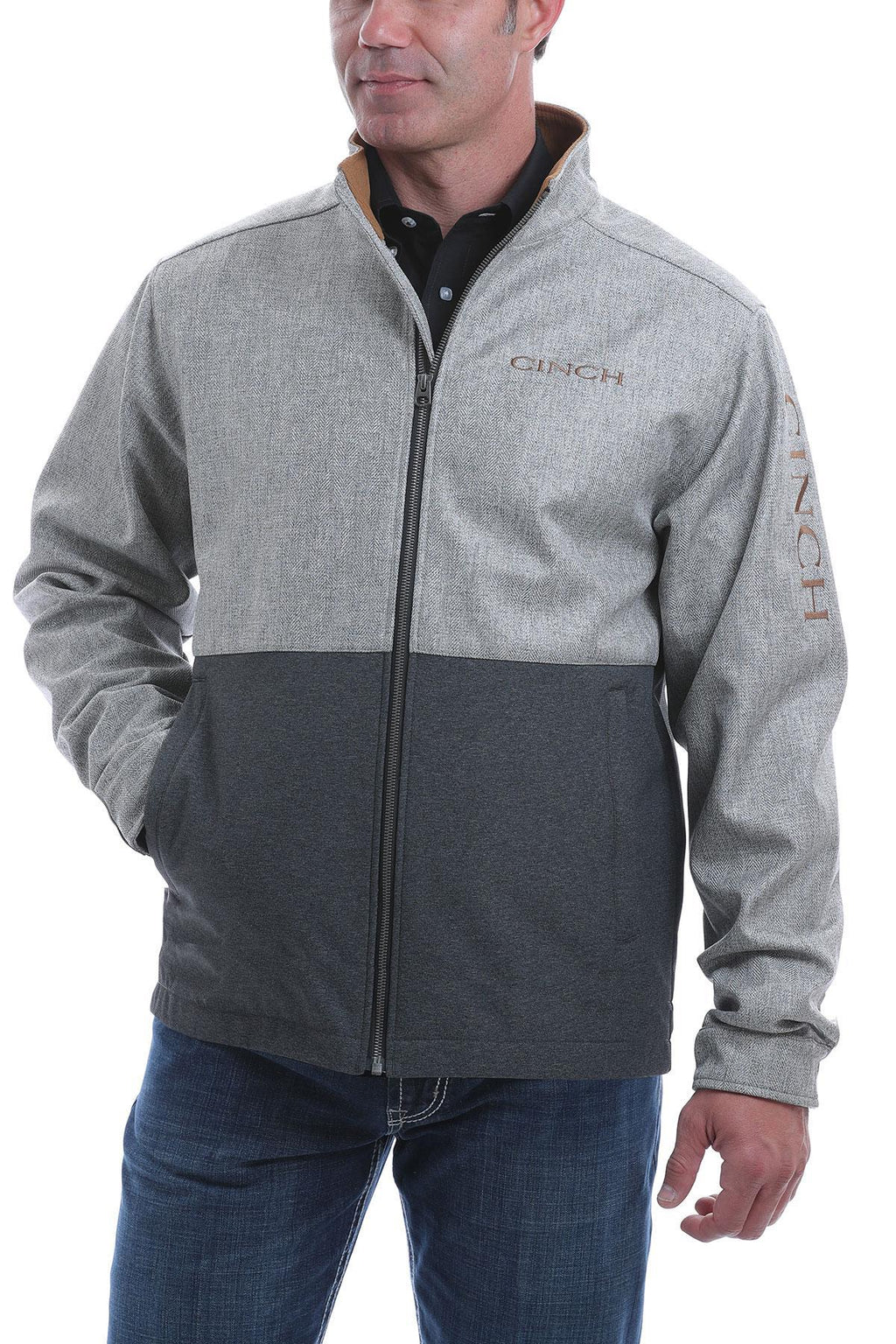 CINCH | MEN  JACKET LIGHT GREY / DARK GREY