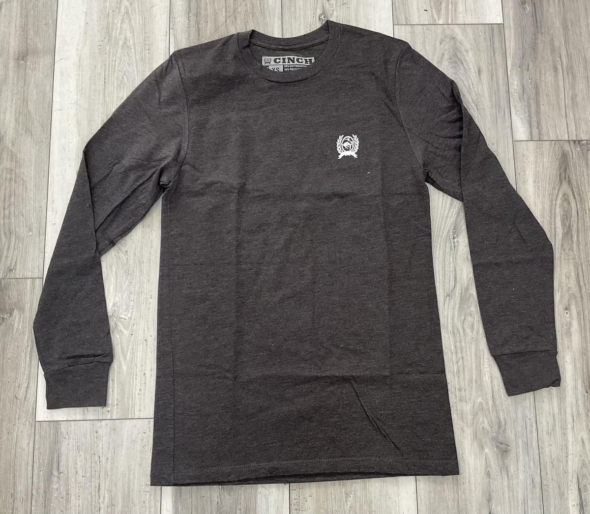 CINCH MEN’S CHARCOAL LONG SLEEVE SHIRT |MTT1721025