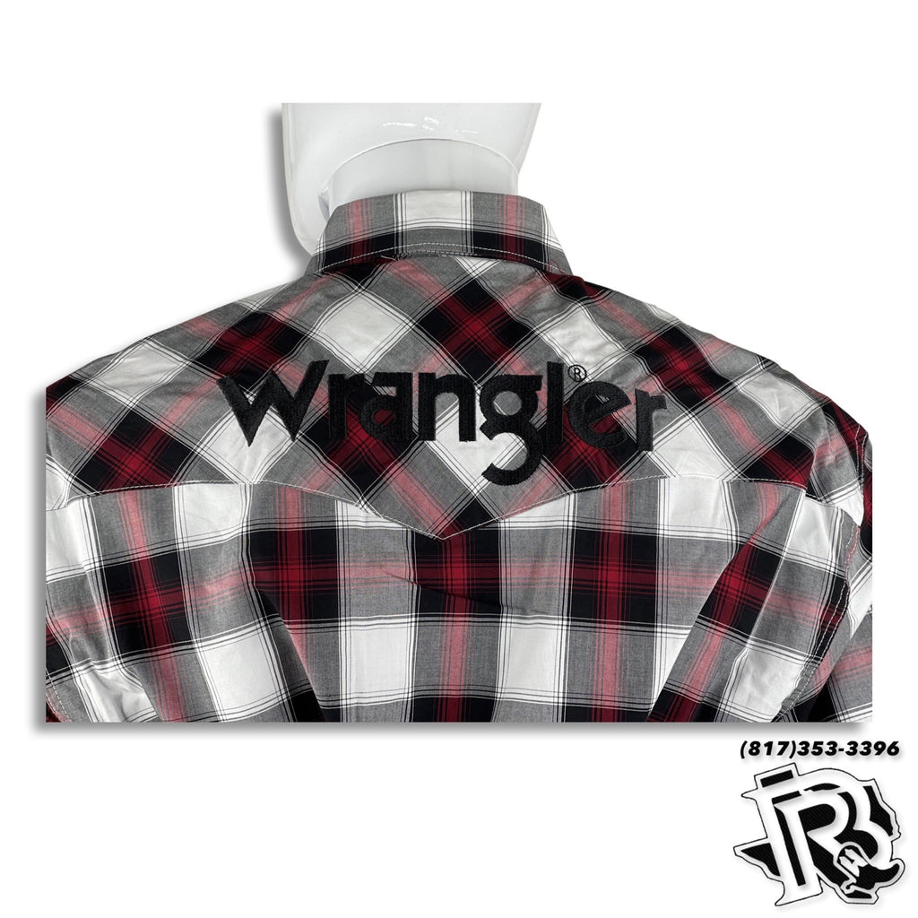 SQUARE PATTERN | MEN WESTERN WRANGLER SHIRT LONG SLEEVE