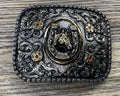 ‘’ABEL’’ |METAL  WESTERN COWBOY BELT BUCKLE