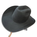 “ Joel “ | MEN WOOL COWBOY HAT BLACK OPEN CROWN